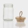 Glass Bank for Fruent products "Eco", 250 ml, 6.5 × 12 cm