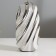 Dominica table lamp E14 40W white silver 22.5x22.5x40cm Risalux