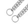 Collar - double -rowing shame, 45 cm, wire thickness 2 mm