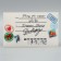 Folding box with bilateral application of "Mail of Happiness", 16 x 10 x 10 cm, New Year