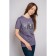 Women's T -shirt Let’s Go, size 44, graphite color