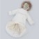 Kinderlitto transformer Kinderlitto "Orsetto", height 68-80 cm, white color