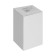LED candle twisted white, 7.5 × 12.5 × 7.5 cm, plastic, wax, batteries AAAX2 (not in the kit), glow warm white