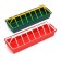 Broilery fodder, 12 cells, lottery, plastic, color mix