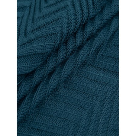 Buenas noches blanket, size 150x200 cm, turquoise color-8