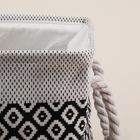 Box for storing things SL Home, 31 × 22 × 22.5 cm, white color-4