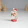 Polystone souvenir "Hedgehog in the red cap and boots" mix 2.8x2.8x4.7 cm