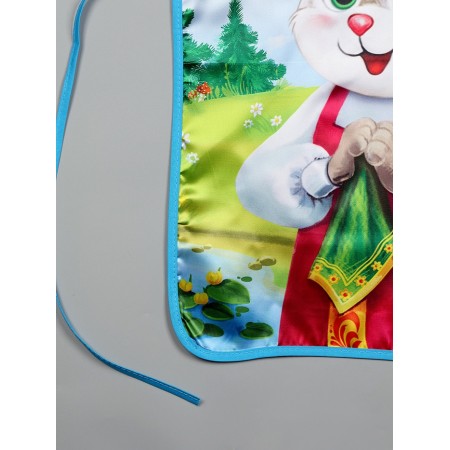 Carnival set "Good bunny" apron and a scarf-2