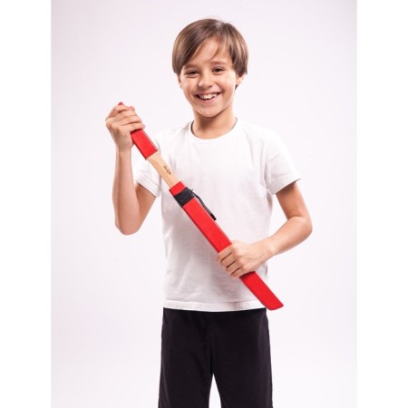 Wooden sword "Vakazashi", in a sheath, red color, beech-7
