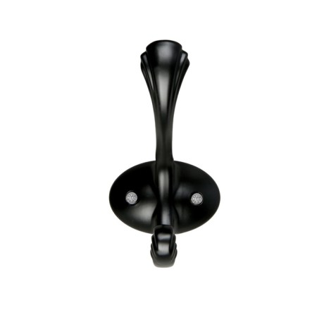 Furniture hook CAPPIO RARITY, two -rod, black color, 4 pcs.-2