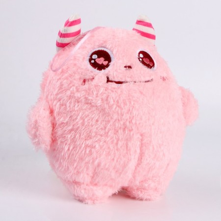 Soft toy "Monster", 20 cm, pink color