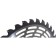 CHAMPON SUPER LIGHT C5205 trimmer knife, with hard alloy teeth, 36T, 255x25.4 mm 107193