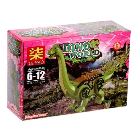 Block designer "Dinosaurs", 12 species, mix-18