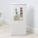 Toronto 15 rack, 47 × 30 × 146.5 cm, white color