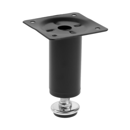 Round OKR001BL tundra, d = 30 mm, h = 80 mm, black color is black-1