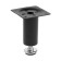Round OKR001BL tundra, d = 30 mm, h = 80 mm, black color is black