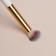 Make-up brush "White", 18 (+/- 1) cm, white color