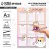 The schedule of the Lesson "Funny Kotiks" A3, reusable magnetic with marker