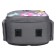 School backpack, 40 x 33 x 19 cm, ergonomic back, stavia "four cats", gray