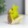 Souvenir Polystone "Frog on the thorns" 6x3x5.4 cm