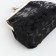 Women's wallet on the farmar, black color