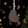 Christmas tree decoration "Winter Bird", MDF, 8x7 cm