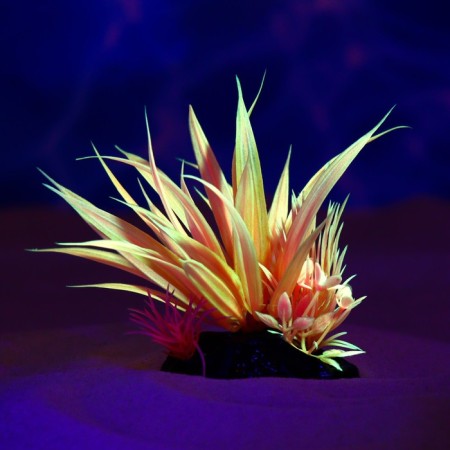 The artificial aquarium, luminous plant, 10 cm, red-3