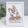 Photo frame plastic 15x21 cm 1481 white