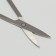 Scissors manicure, bent, wide, 9 cm, silver color
