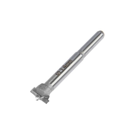 Forester drill tundra, carbide plates, cylindrical shank, 14 mm