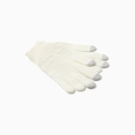 Sensory gloves, white color, river 18-1