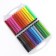 Fleeters are 24 colors, in a plastic pencil case, triangular, thickened, ventilated cap, mix