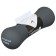 Neoprene dumbbell, 0.75 kg, gray color