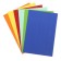 Cardboard corrugated A4, 6 sheets, 6 colors, 180 g/m2