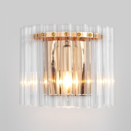 Wall lamp Bogate’s Flamel 373/1, E14, 1x60W, 155x260x180 mm, color gold