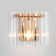 Wall lamp Bogate’s Flamel 373/1, E14, 1x60W, 155x260x180 mm, color gold