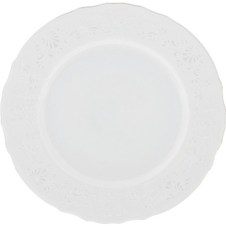 Small plate bernadotte, decor "Decol, Platinum layering", 25 cm-1