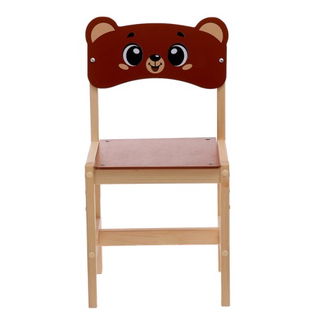 Wooden stool adjustable (1-3) "Bear"-2