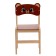 Wooden stool adjustable (1-3) "Bear"