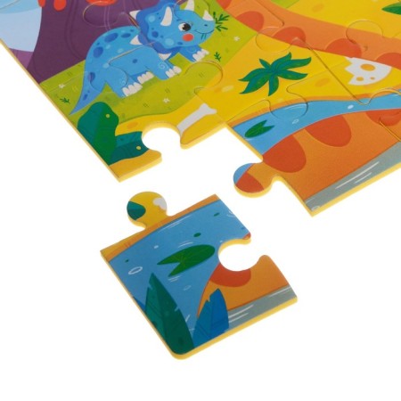 Soft puzzle "Dinosaurs", 24 elements-4