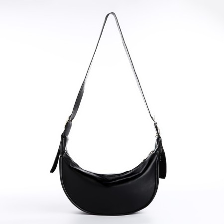 Women's bag of artificial leather Nazamok, 28x15 cm, black-4
