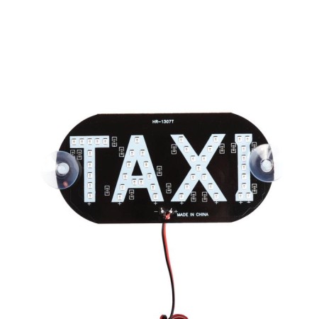 The tablet "Taxi" LED with a plug, in a cigarette lighter, on suction cups-2