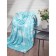 Water Bunny Glane, size 150x200 cm, rabbits, blue