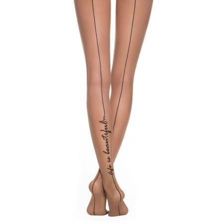 Women's tights Fantasy Beauty, size 4, color Bronz