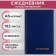 The diary half -dantered for 4 years A5, 192 sheets, the cover of the boumville, blue