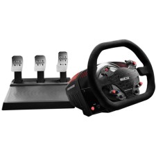 Руль ThrustMaster TS-XW Racer EU Version 14кноп. (с педалями) черный/красный