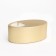 Candle "narrow oval. Marble" in a candlestick of gypsum, 11.5x7x4cm, gold