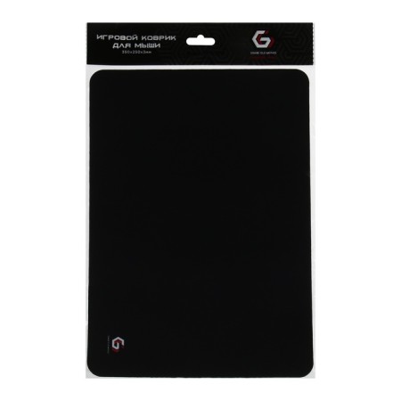 Gembird MP-35-25-Black, Game, 350x250x3 mm, black mouse-3