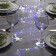 Garland "Mishura" 2 m Rosa, IP20, silver thread, 100 LED, glow of multi, USB