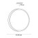 Smalli lamp, 12W LED 4000K, 1100LM, white color, IP43